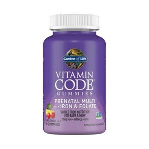 Vitamín Code - Multivitamín pre tehotné ženy + železo a kyselina listová, 90 gumídkov