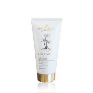 Prírodný opaľovací krém Glory Veil SPF 50+, 150 ml