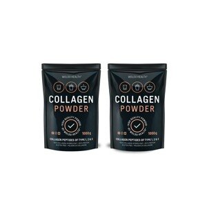 Čistý 100% hovädzí kolagén - balenie 2x 1 kg