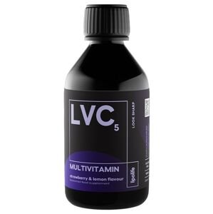 Lipozomálny multivitamín s príchuťou jahody a citrónu, 250 ml