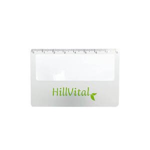 HillVital Lupa s pravítkom