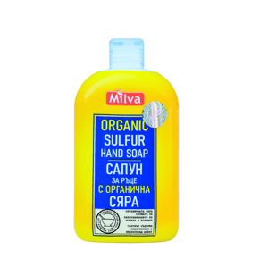 Tekuté mydlo s organickou sírou Milva, 300ml